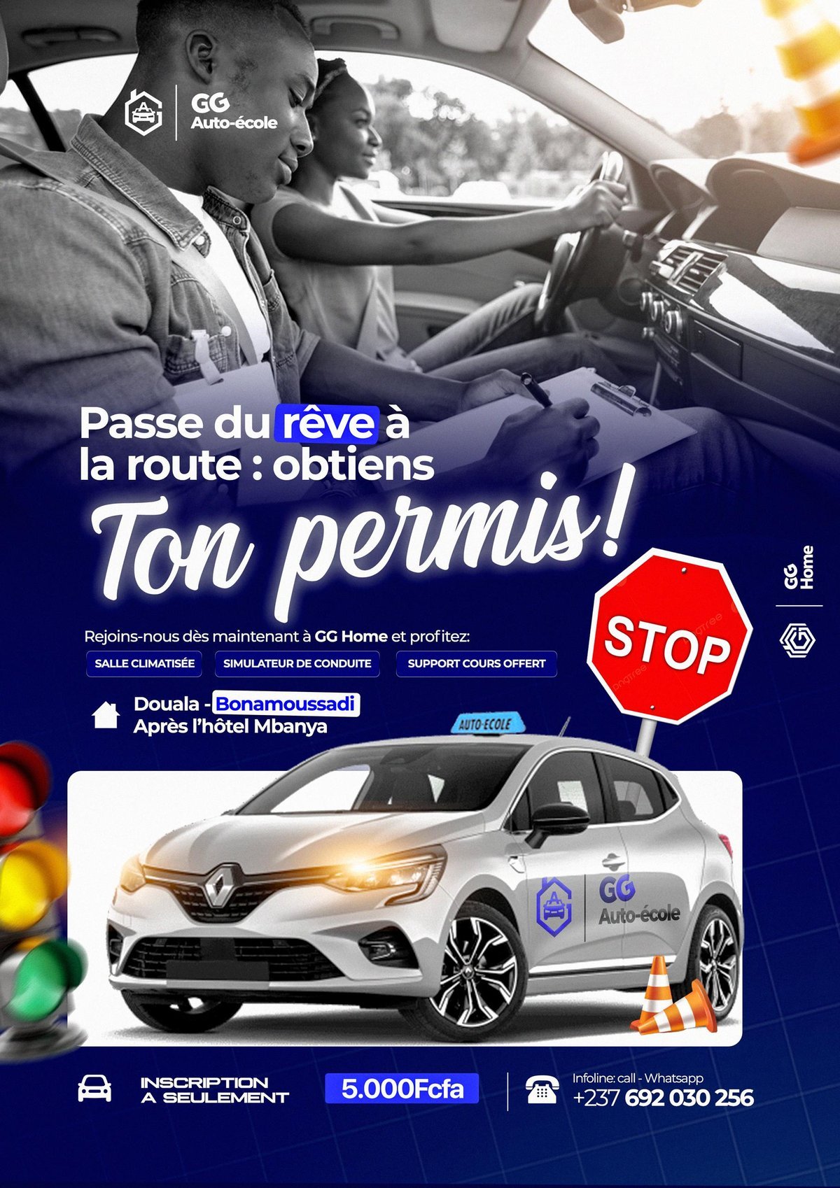 Passe ton permis avec GG Auto-École